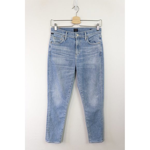 Citizens Of Humanity Rocket Crop High Rise Skinny Jeans Stretch Soft Fade 26 - Picture 3 of 8